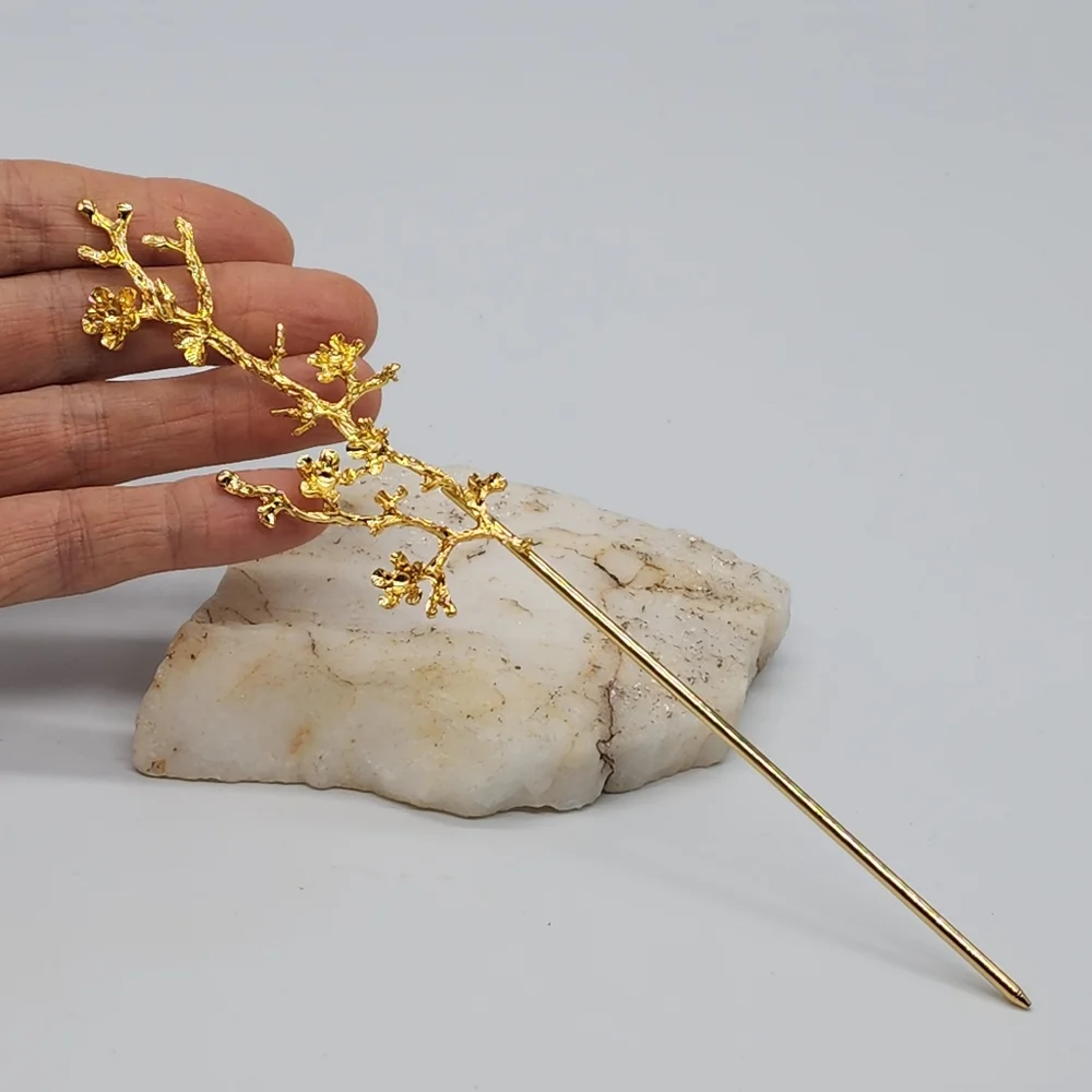 Luxury Hair Accessories Melchior/18kt 'Gold GG Unique' Neiman Marcus Jewelry